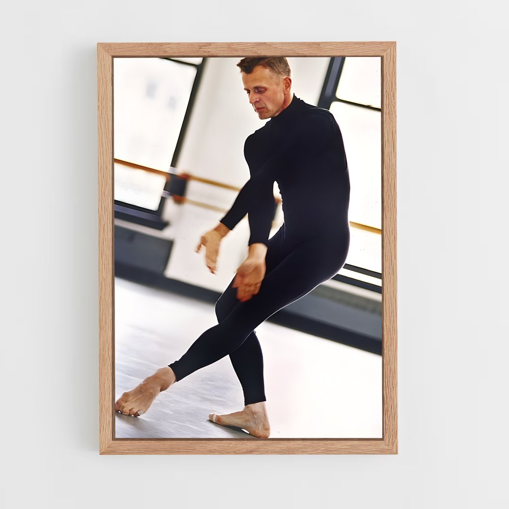 Poster Mikhail baryshnikov – affiche Danse (vue 4)